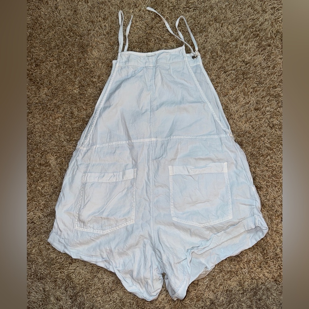 Billabong Light Blue Short Overalls - Picture 4 of 5